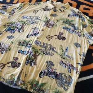 Men's short sleeve Harley-Davidson button shirt